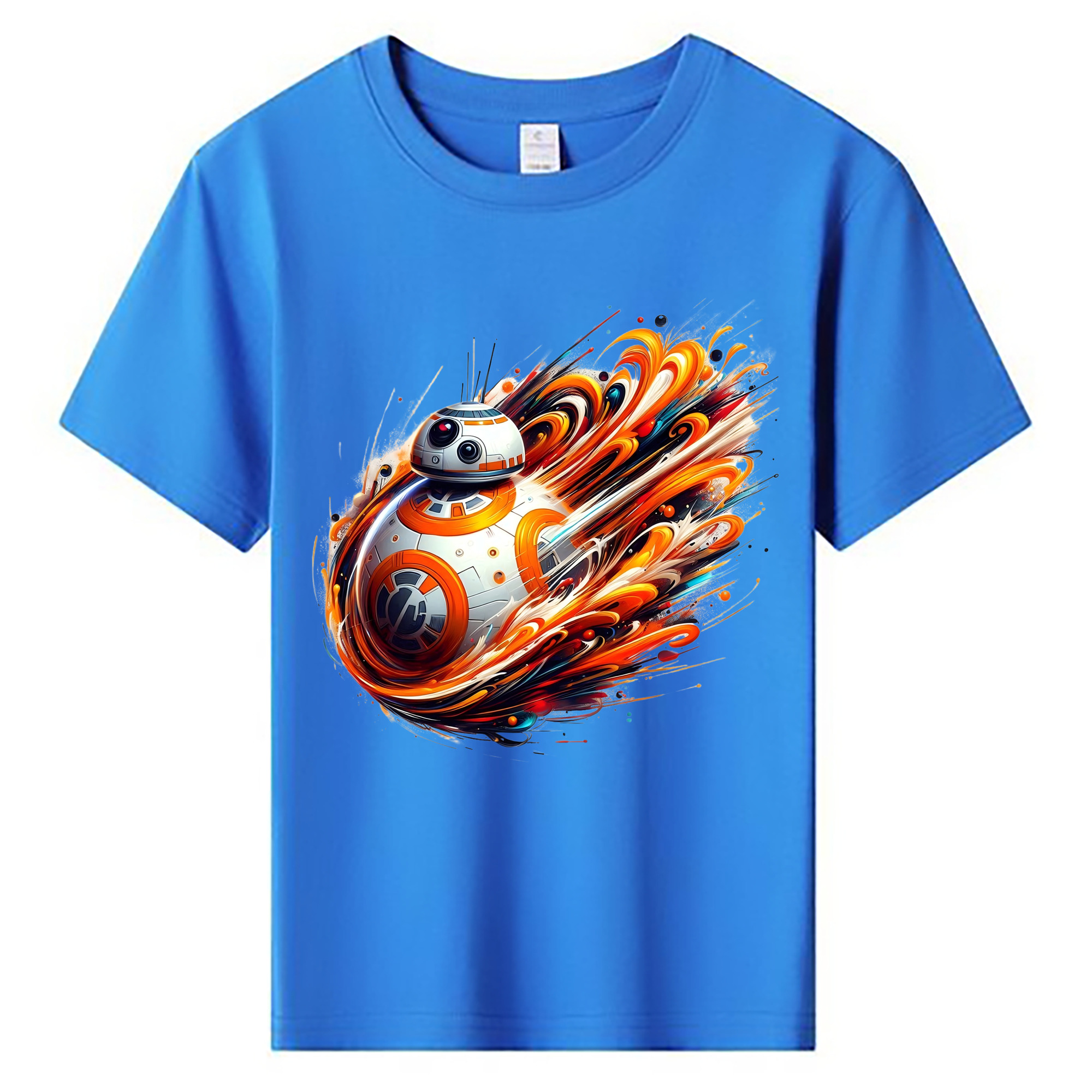 （画像用） スター・ウォーズ Star Wars 綿100％キッズTシャツ（フロントプリント）